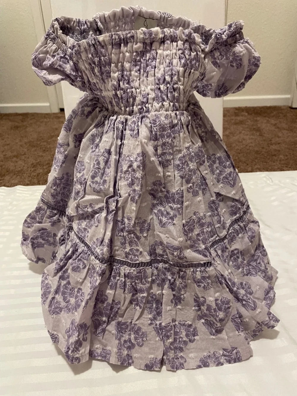Purple toddler dress